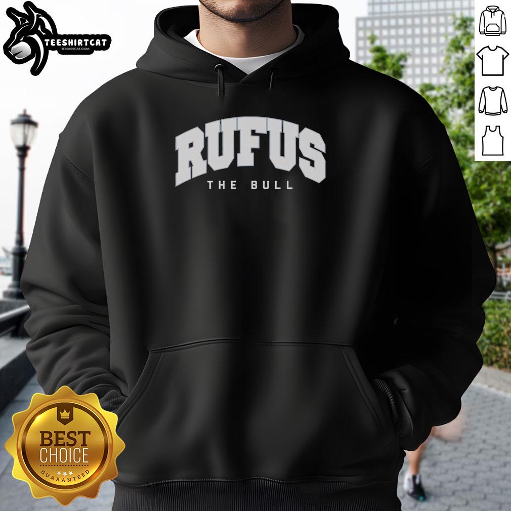 Alt Text: Premium Rufus the Bull Classic Hoodie in stylish design, perfect for casual wear and comfort.