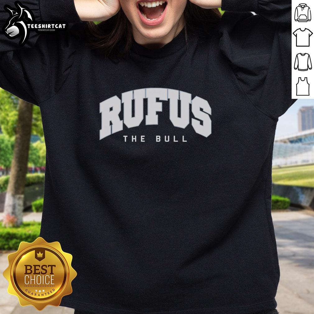 Premium Rufus the Bull classic sweatshirt featuring a stylish design, perfect for casual wear and bull enthusiasts.