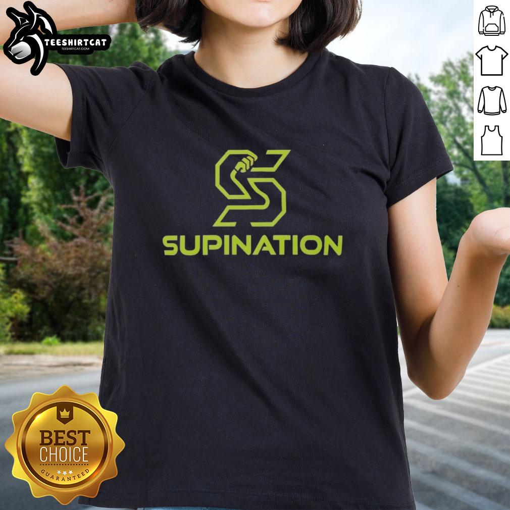 Pretty Supination Arm Wrestling Pro Strength Ladies Tee featuring a stylish design for female arm wrestling enthusiasts.