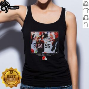 Top Cleveland Browns Myles Garrett NFL Flash Features Week 18 Big Tall Tank Top showcasing team pride and style.