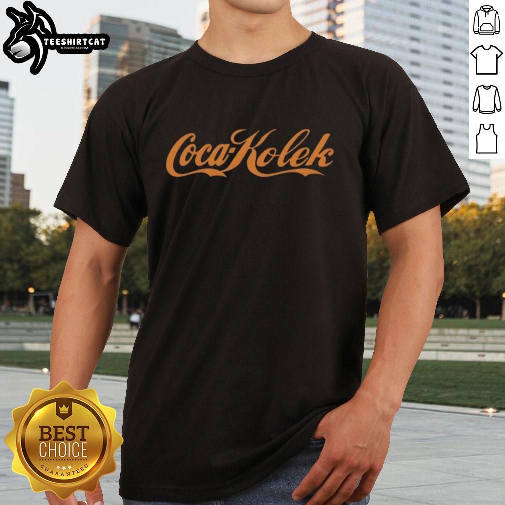 Alt Text: Top Coca Kolek Coca Cola T-Shirt featuring vibrant logo design, perfect for fans of classic soft drink apparel.