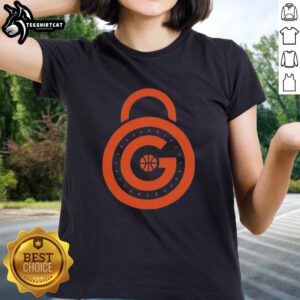 Ladies tee featuring New York Knicks logo, perfect for fans. Shop the top New York Knicks OG Lock design now!