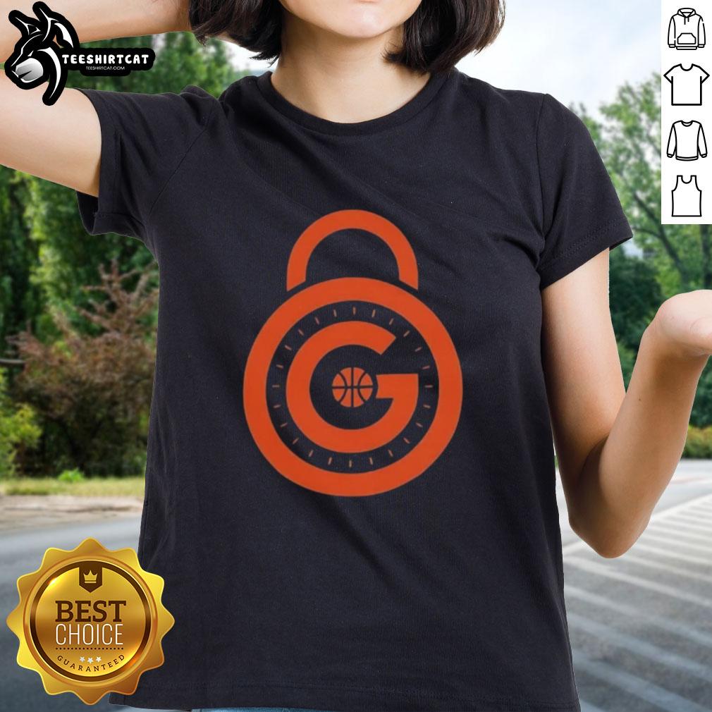 Ladies tee featuring New York Knicks logo, perfect for fans. Shop the top New York Knicks OG Lock design now!