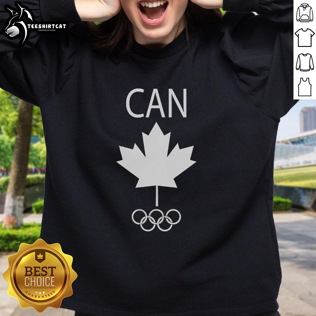 Alt Text: Good Canadian Come to Milano Cortina 2026 Sweatshirt featuring bold graphics for Olympic fans and supporters.