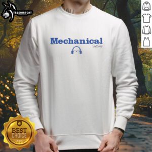 Good Scott Van Pelt Mechanical Sweatshirt featuring a stylish design, perfect for sports fans and casual wear.