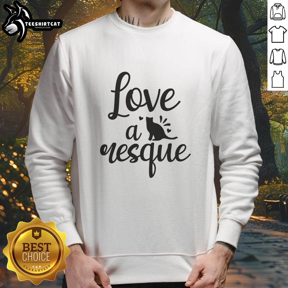 Cozy 'Nice Love A Cat Esque Sweatshirt' featuring a playful cat graphic, perfect for cat lovers and casual wear.