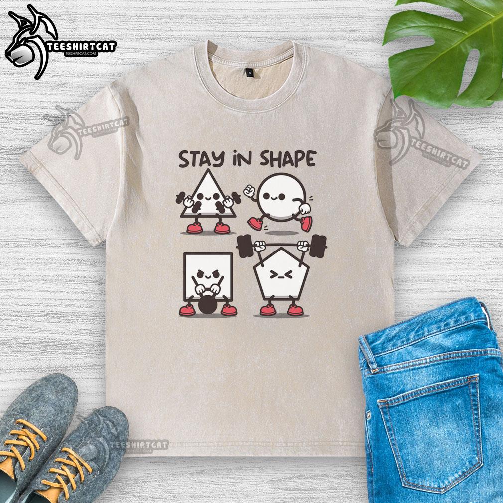 Nice Stay In Shape Washed T-Shirt in soft fabric, perfect for casual wear and staying active in style.