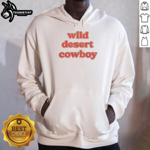 Official Rob Rausch The Traitors Wild Desert Cowboy Hoodie featuring unique design and vibrant colors for fans.