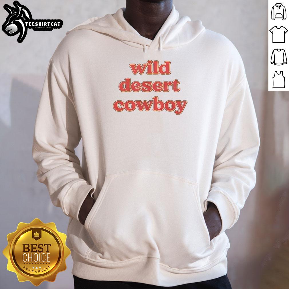 Official Rob Rausch The Traitors Wild Desert Cowboy Hoodie featuring unique design and vibrant colors for fans.