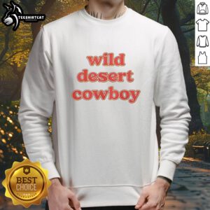 Official Rob Rausch The Traitors Wild Desert Cowboy Sweatshirt featuring a stylish design and vibrant colors.