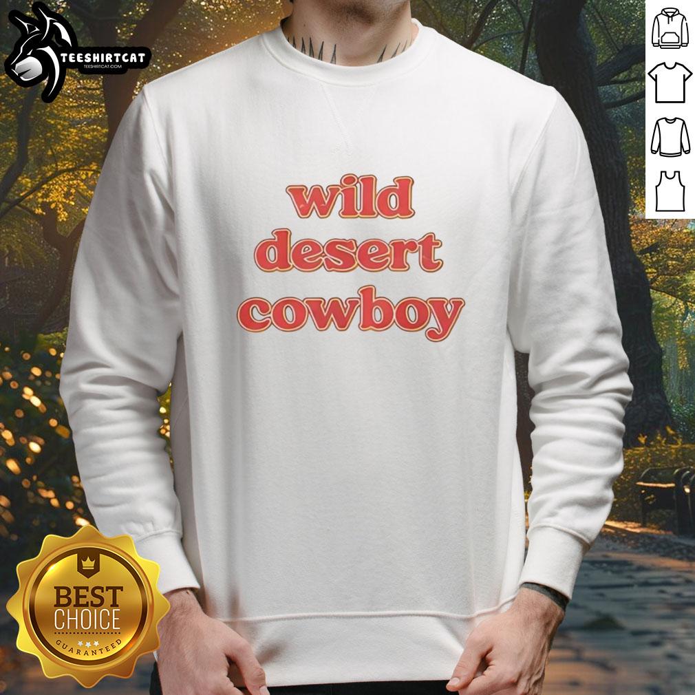 Official Rob Rausch The Traitors Wild Desert Cowboy Sweatshirt featuring a stylish design and vibrant colors.