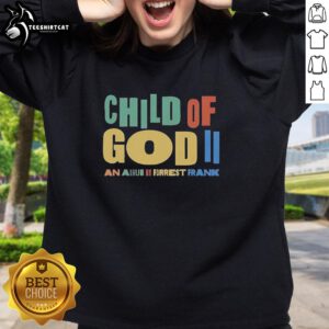 Original Child of God in Labour sweatshirt by Forrest Frank, featuring a unique design and comfortable fit.
