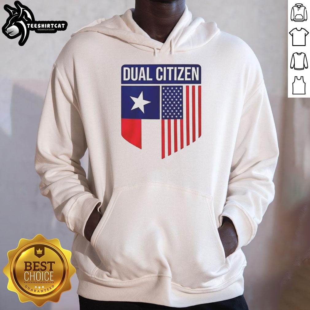Original Dual Citizen Hoodie in navy with a stylish design, perfect for showing off your dual citizenship pride.