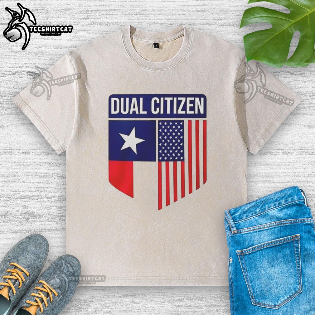 Alt Text: Original Dual Citizen Washed T-Shirt featuring a relaxed fit and stylish design, perfect for casual wear.