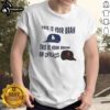 Original Dodgers vs Giants T-shirt featuring 'This Is Your Brain On Drugs' design, perfect for baseball fans.