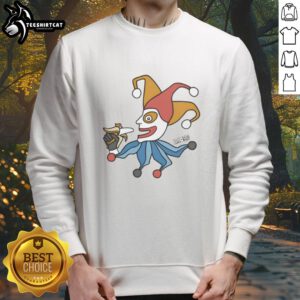Premium April Fools Jimbo Sweatshirt in vibrant colors, perfect for playful, casual style on April Fools' Day.