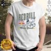 Premium Peanuts Snoopy X Red Bull New York T-Shirt featuring a playful Snoopy design in vibrant colors for fans.