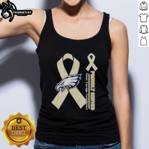 Premium Philadelphia Eagles tank top showcasing honor, courage, and commitment in a stylish design for fans.