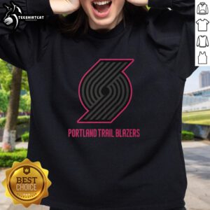 Premium Portland Trail Blazers highlight reel sweatshirt featuring team colors and logo, perfect for fans and casual wear.