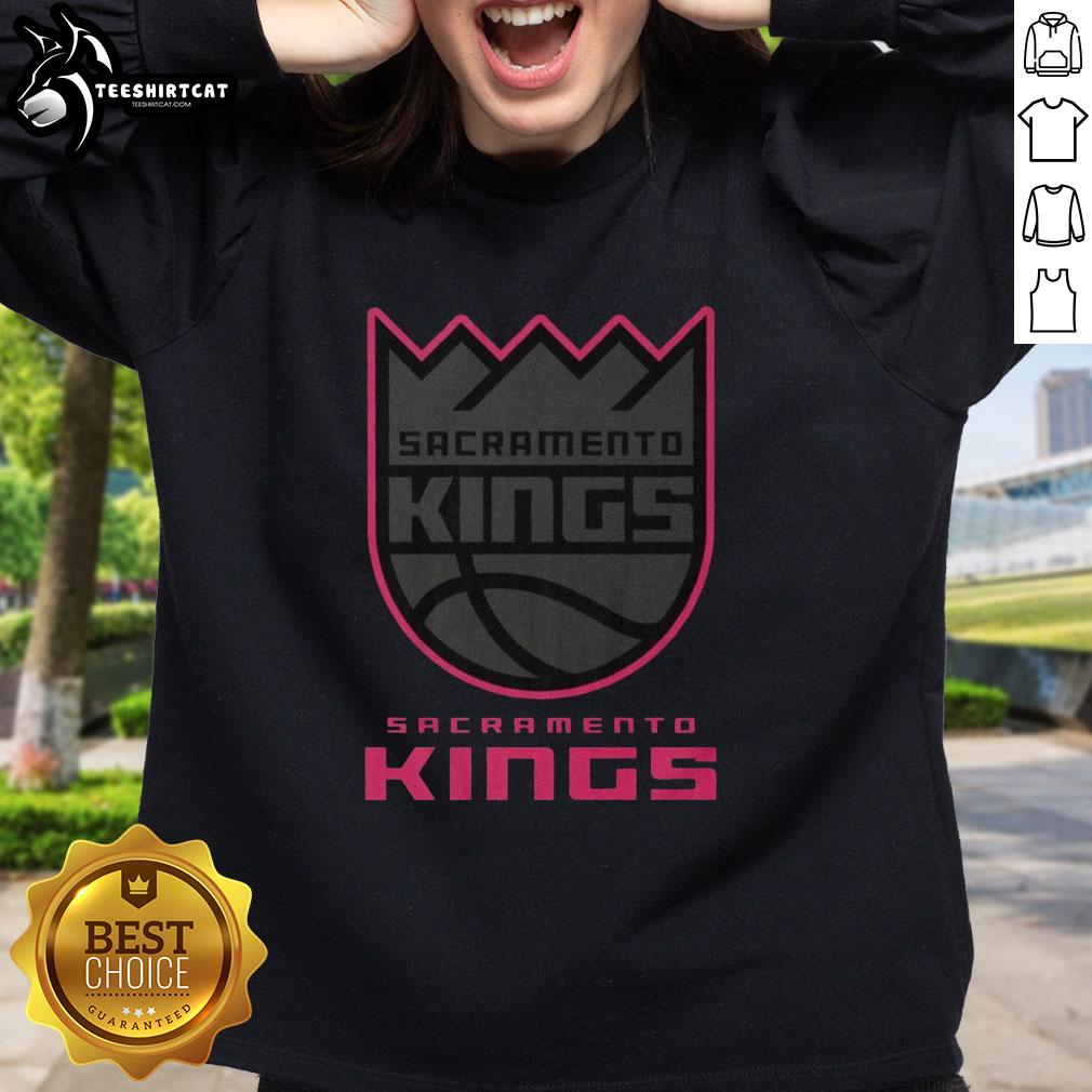 Premium Sacramento Kings highlight reel sweatshirt featuring vibrant team graphics and a comfortable fit for fans.