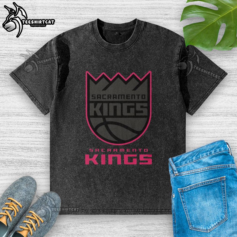 Premium Sacramento Kings highlight reel washed t-shirt featuring vibrant graphics and a comfortable fit for fans.