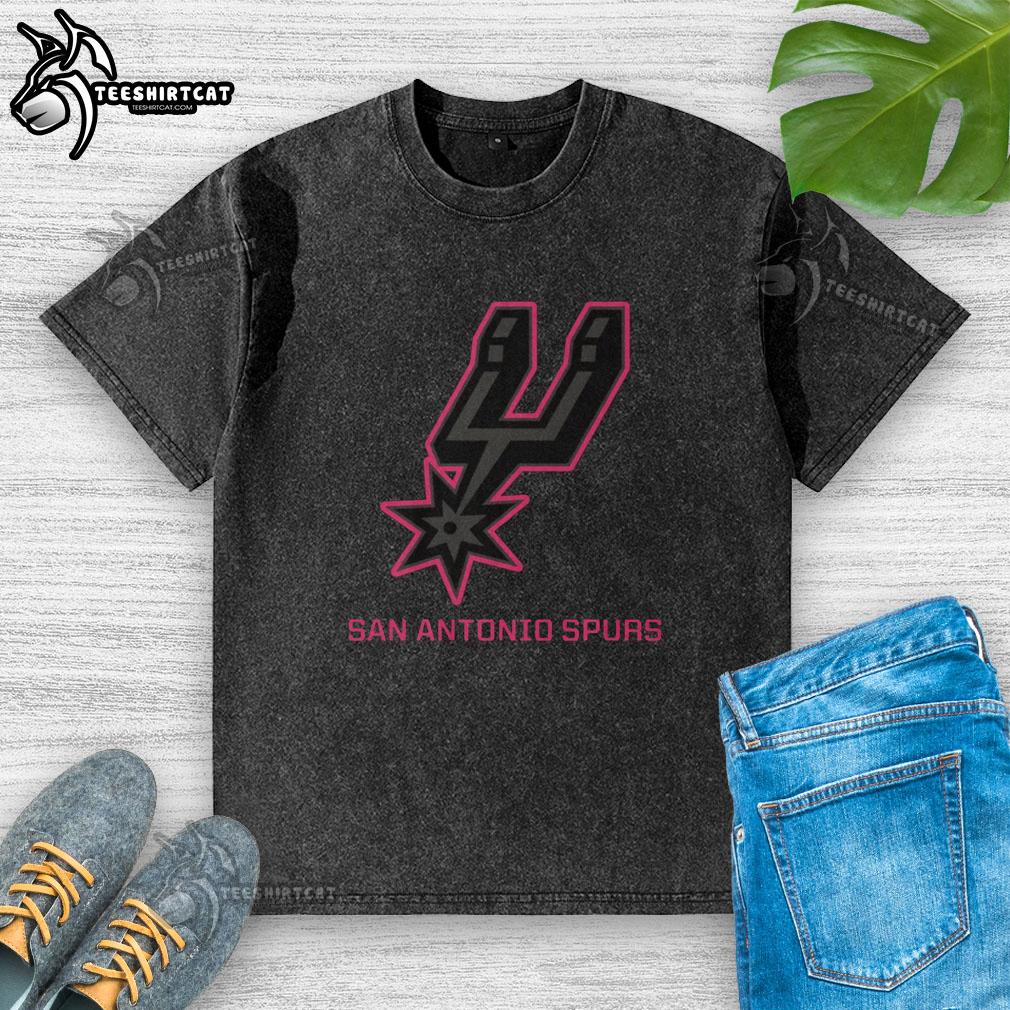 Premium San Antonio Spurs Highlight Reel washed t-shirt featuring bold team graphics and a comfortable fit.