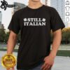 Premium Still Italian Clover St. Patrick's Day T-Shirt featuring a stylish design perfect for celebrating Irish culture.
