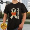 Alt Text: Premium Washington Commanders T-Shirt featuring Honor Courage Commitment design for fans and supporters.