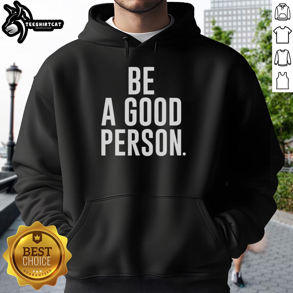 Jasson Dominguez 'Be A Good Person' hoodie featuring a stylish design, perfect for fans and casual wear.