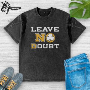 Top Leave No Doubt Irish Washed T-Shirt in green, showcasing a casual style perfect for St. Patrick's Day celebrations.