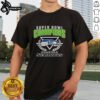 Top Seattle Seahawks Super Bowl XLVIII Champions logo center t-shirt featuring vibrant team colors and iconic design.