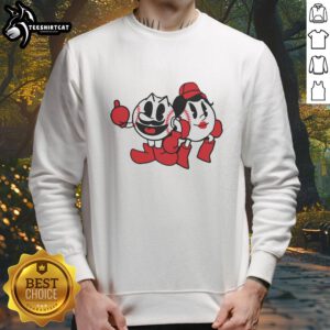 Good Mr. and Ms. Baseball sweatshirt featuring a stylish design for baseball fans, perfect for game day wear.