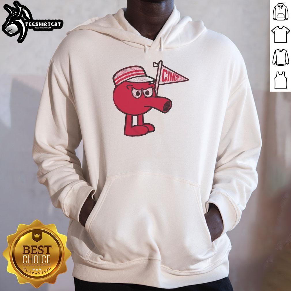 Good Redbert Cincy Hoodie in vibrant red, showcasing stylish design and comfortable fit for casual wear enthusiasts.