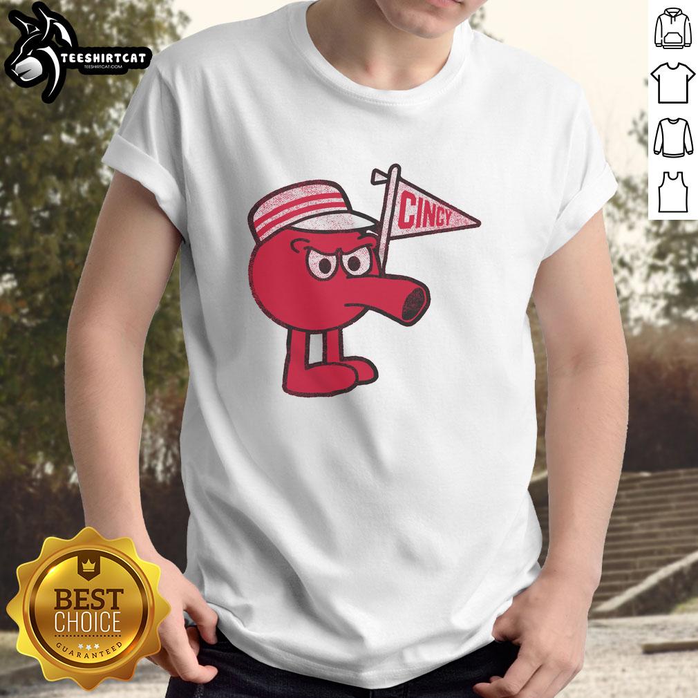 Good Redbert Cincy T-Shirt featuring a vibrant design, perfect for Cincinnati fans and casual wear enthusiasts.