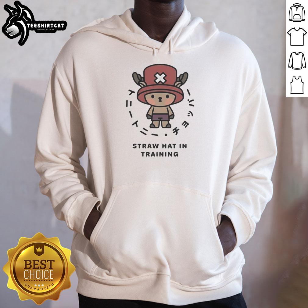 Hot One Piece Chopper Straw Hat hoodie featuring anime character design, perfect for fans and casual wear.