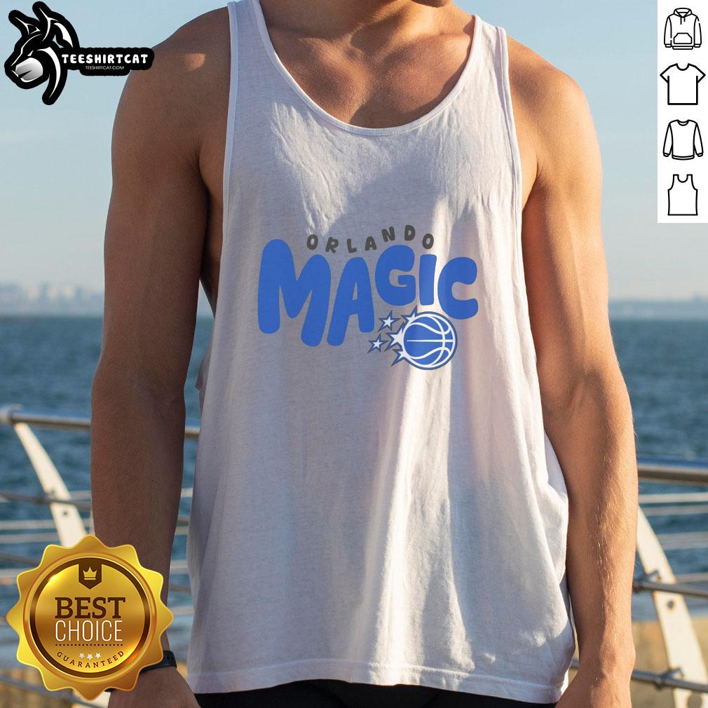 Women's Nice Orlando Magic Bubble Tank Top featuring team colors and logo, perfect for game day and casual wear.