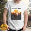 Alt Text: Shinedown X Bush Dance Kid Act II Tour Australia 2026 poster on a stylish t-shirt design for music fans.
