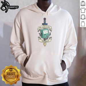 Adventure Time BMO hoodie featuring vibrant colors and fun graphics for gamers who love video games and cozy style.