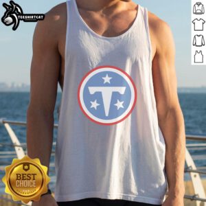 Official Tennessee Titans 26 Tank Top featuring team colors and logo, perfect for fans supporting their favorite NFL team.