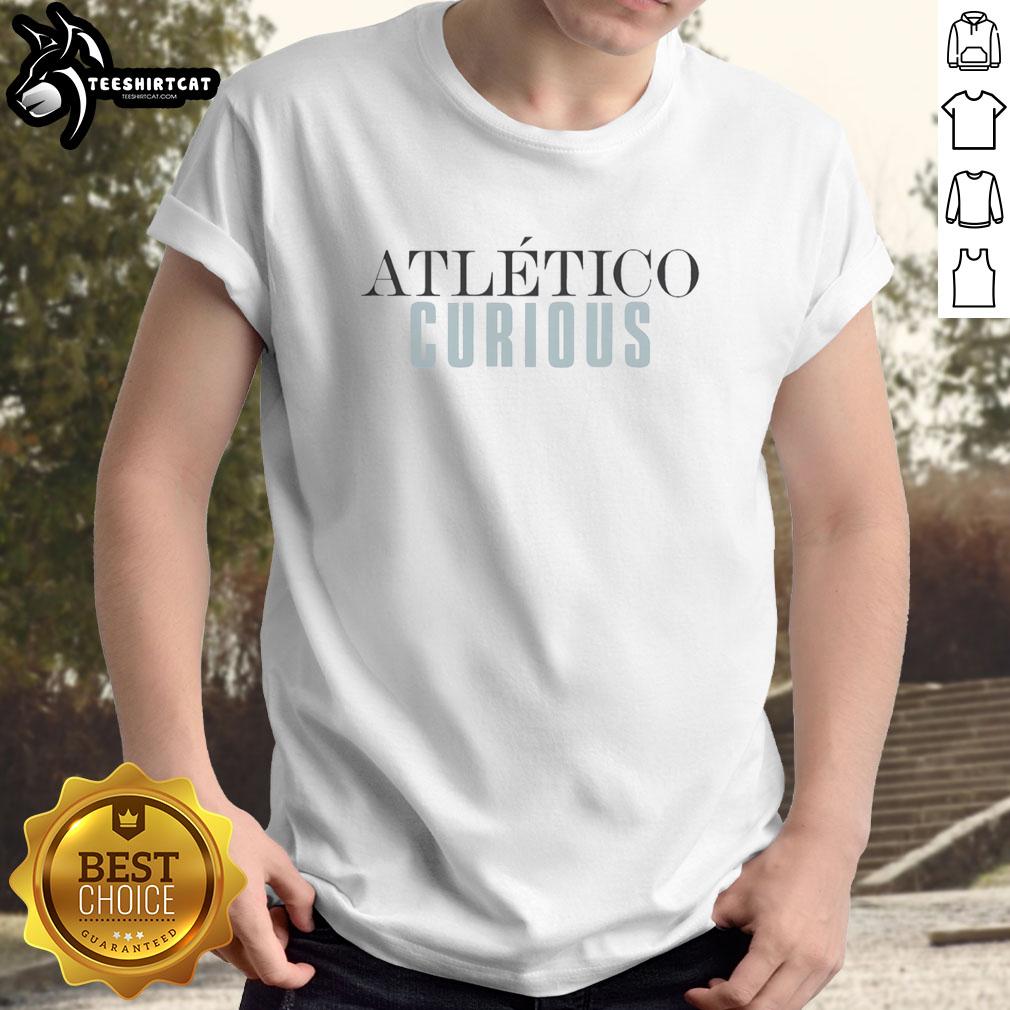 Original Atletico Curious FC Dallas T-Shirt featuring vibrant colors and unique design for soccer fans.