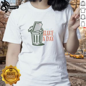 Original Call It A Day Scorecard in trash with Ladies Tee design, showcasing unique golf memorabilia and eco-friendly fashion.