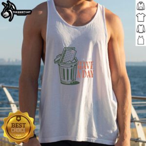 Alt Text: Original Call It A Day Scorecard tank top displayed on a colorful background, showcasing stylish casual wear.
