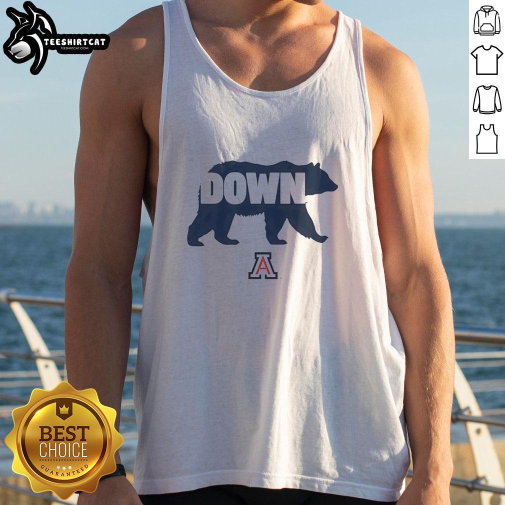 Premium Arizona Wildcats NCAA Bear Down symbol tank top featuring vibrant colors and a comfortable fit for fans.