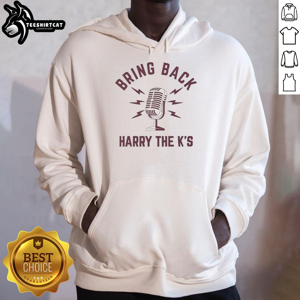Premium Bring Back Harry The K's Philadelphia Baseball Hoodie in navy blue, featuring vintage graphics and a cozy design.