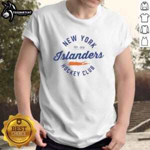 Premium New York Islanders Hockey Club Est 1972 T-Shirt featuring the team's logo and vibrant colors for fans.