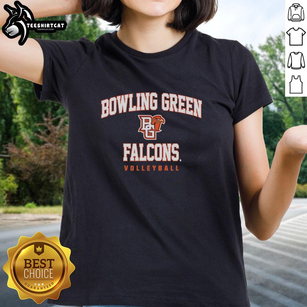 Premium Vivian Jones Bowling Green Falcons Volleyball NCAA women's tee featuring vibrant team colors and logo.