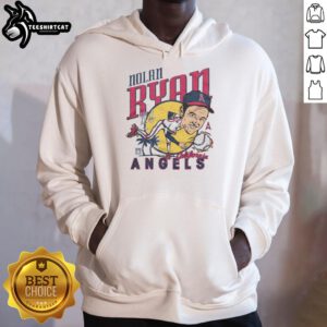 Pretty Angels Nolan Ryan Signature Hoodie featuring a stylish design and authentic signature for baseball fans.