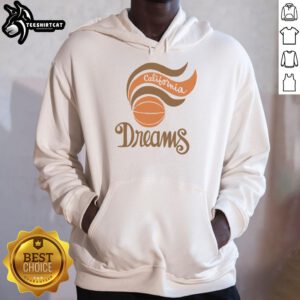 Pretty California Dreams hoodie featuring vibrant colors and a stylish design, perfect for casual wear and beach vibes.