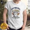 Alt Text: 2026 MLB schedule t-shirt featuring New York Mets vs. Pittsburgh Pirates design, perfect for baseball fans.