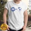 Top Giants Nation Show with Bobby Skinner vs Earth T-Shirt featuring bold graphics and vibrant colors for fans.
